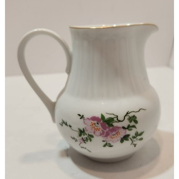 Vtg Henneberg Porzellan 1777 Sugar Bowl and Creamer Set Made in East Germany - Picture 6 of 16